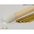 Precision Brass Tubing 0.8mm OD, 0.6mm ID, 0.1mm Uniformed Wall Thickness (3x16.5cm)