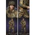 1/16 101st Airborne "Screaming Eagles" (1 Figure with 2 Different Heads)