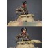 1/35 WSS Panzer Commander #2 (1 figure w/2 different heads)