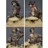 1/35 WSS Panzer Commander Set (2 figures, each w/2 different heads)