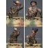 1/35 WSS Panzer Commander Set (2 figures, each w/2 different heads)