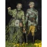 1/35 German Grenadiers Set (2 Figures, each w/2 Different Heads)