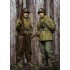 1/35 WWII US Infantry Set (2 figures, each w/2 different heads)