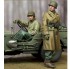 1/35 WWII US NCO & Driver Set (2 Figures, Each w/2 Different Heads)