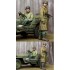 1/35 WWII US NCO & Driver Set (2 Figures, Each w/2 Different Heads)