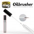 Oilbrusher - Medium Grey (Oil paint with fine brush applicator)