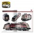 Modeling School - Railway Modeling: Painting Realistic Trains (English, 148 pages)