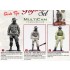 Acrylic Paint Set for Figures - Multicam (4 x 17ml)
