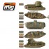 WWI British & German Tank Camouflage Colour Set (17ml x 6)