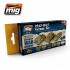 WWII Wargame 1943-1945 German Vehicle Colour Set (17ml x 6)