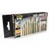 Acrylic Paint Set - WWII Ammunition Colours (17ml x 6)
