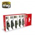 Acrylic Paint Set - Modern Russian Camo Colours Vol.2