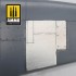 Self-adhesive Aluminiun Sheets (280x195mm, 5pcs)