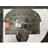 1/2 North American P-51B Mustang Instrument Panel (solid medium-density fibre board)