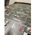 1/2 North American P-51B Mustang Instrument Panel (solid medium-density fibre board)