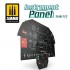 1/2 North American P-51B Mustang Instrument Panel (solid medium-density fibre board)