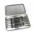 Magnetic Jaws: 12 Bendable Alligator Clip Sticks in Metal Organizer Box