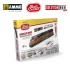 Rail Centre Solution Box Mini #02 - American Trains Weathering Set