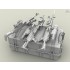 1/35 M240L 7.62mm Machine Gun with Adjustable Butt Stock
