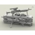 1/35 M240L 7.62mm Machine Gun with Adjustable Butt Stock