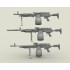 1/35 M240L 7.62mm Machine Gun with Adjustable Butt Stock