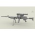 1/35 M240L 7.62mm Machine Gun with Adjustable Butt Stock