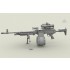 1/35 M240L 7.62mm Machine Gun with Adjustable Butt Stock