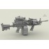 1/35 M249 MK48 mod 0 7.62mm Machine Gun with LBT MK48 Box Mag
