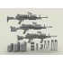 1/35 M249 MK48 mod 0 7.62mm Machine Gun with LBT MK48 Box Mag