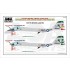 1/32 Decals for USN/USMC A-6A/A-6B/KA-6D Intruders in Vietnam War: Intruders from the Sea