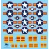 1/32 Vietnamese SPADS Decals(II): VNAF AD-6/A-1H Skyraiders, The Vietnam War for Trumpeter