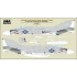 1/32 Phantom Airframe Data (Stencil Type) - F-4B & F-4J Panels & Markings for Tamiya kits