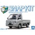 1/32 Snap Subaru Sambar Truck (Sterling Silver Metallic)