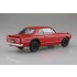 1/24 Snap KPGC10 Skyline HT 2000 GT-R 1970 Red