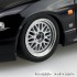 1/32 Nissan R33 Skyline GT-R Custom Wheel #Black (SNAP KIT No.21CU-BK)