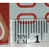 1/35 Red With White Outline German Turret Numbers (NCF Decals)