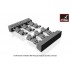 1/72 M1 Abrams Series Early Type Tracks w/Drive Wheels