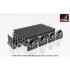 1/72 M1 Abrams Series Mid Type Tracks (solid teeth) w/Drive Wheels