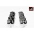 1/48 Su-17/25/MiG-21 MZBD-4UT w/Ofab-100-120 High-Explosive Bombs (4pcs) Ordnance Set