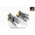 1/72 Su-17 S-3K Unguided Missiles w/APU-14U Rack