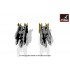 1/72 Su-17 S-3K Unguided Missiles w/APU-14U Rack