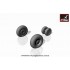 1/144 Mil Mi-8/17 Hip Wheels w/Weighted