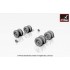 1/144 Boeing B-52 Wheels w/Weighted