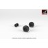 1/144 Panavia Tornado Wheels w/Weighted