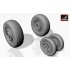 1/32 Mikoyan MiG-23ML/MLA/MLD/P (Late)/UM Wheels