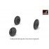 1/32 Mikoyan MiG-15bis Fagot (Late)/MiG-17 Fresco Wheels w/Weighted Tyres