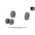 1/35 Australian RAN Sikorsky SH-60 Seahawk Wheels w/Weighted Tyres