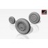1/48 Sukhoj Su-7B (Early) Wheels 