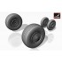 1/48 Mikoyan MiG-23BM/MiG-27/27M/D/K Wheels