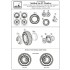 1/48 Sukhoj Su-27/35 Wheels w/Early Type Hubs, Weighted Tyres & Late Type Front Mudguard